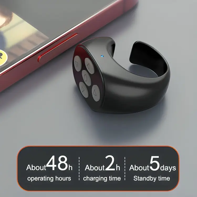 Wireless Bluetooth Smart Ring Controller
